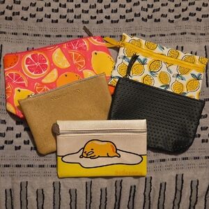 Assorted IPSY Cosmetic Bags
